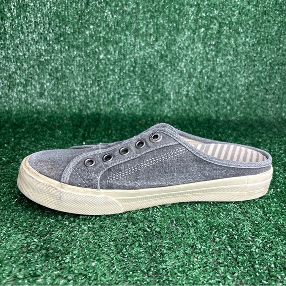 Taos EZ Soul Slip On Gray Canvas Comfort Casual Arch Support Shoe Size 7.5 - Picture 7 of 12